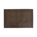 Nedia Home Nedia Home 27172 24 x 36 in. Raina Accent Rug; Chocolate 27172